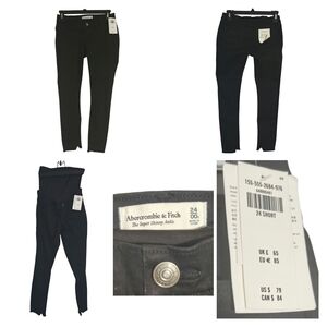 Abercrombie & Fitch Black Juniors Jeans